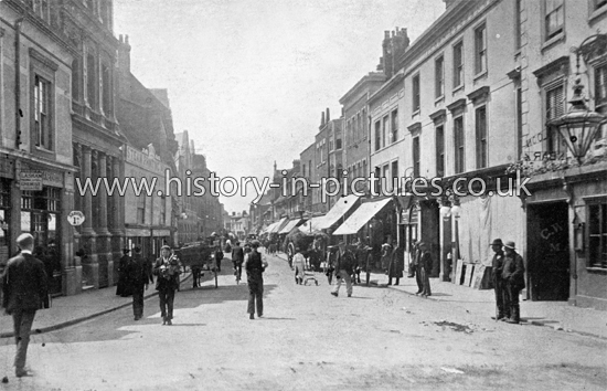 The High Street, Romford, Essex. c.1910